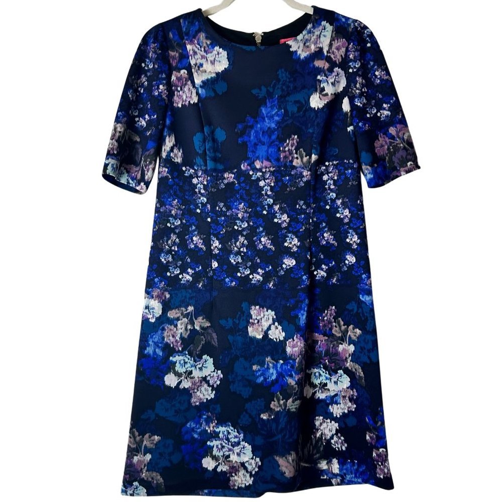 Betsey Johnson Navy Floral Dress